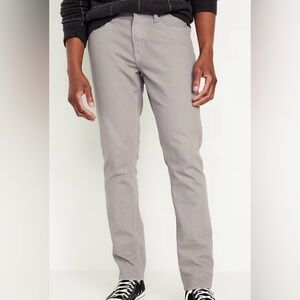 Old Navy Light Gray Slim Jeans 29x30